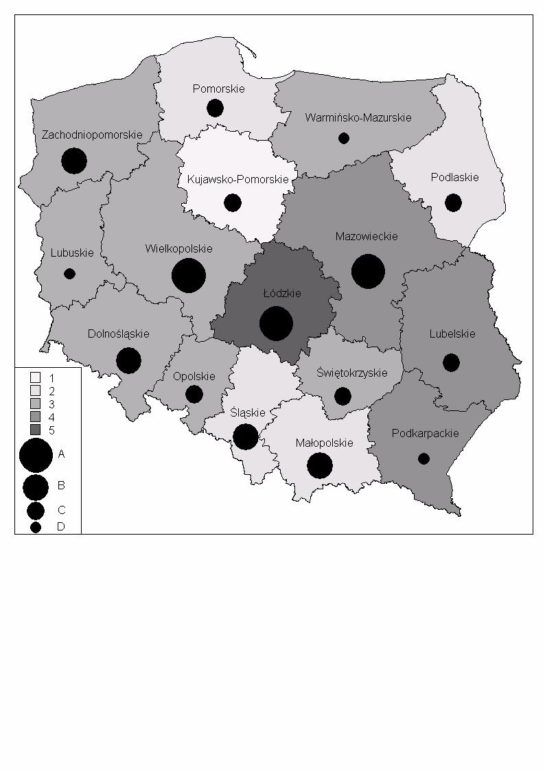 zakresie ochrony środowiska i równoważenia rozwoju w polskich regionach. A potrzeby są tu ogromne. Nie podejmując się ich dokładniejszego oszacowania, na ryc.