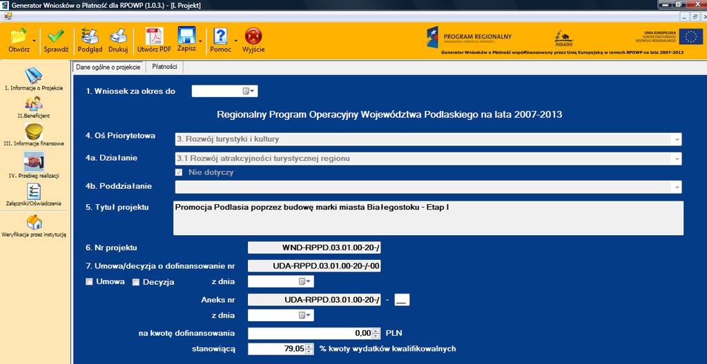 1. Wniosek za okres do. 1. Data złożenia wniosku do IZ RPOWP 2. Najpóźniejsza data zapłaty wydatku wykazanego we wniosku o płatność 3.