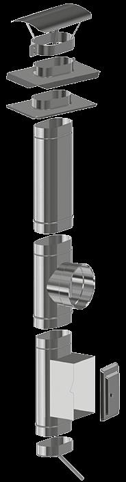 AKCESORIA KOMINKOWE Kominy owalne z blachy stalowej żaroodpornej Elementy wkładów kominowych owalnych żaroodpornych 0,8 mm 1.4828 L.p. Oznaczenie elementu / średnica Białostoczek 17, 15-592 Białystok tel.