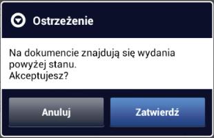 Możliwość wydania towaru poniżej stanu, możemy ustawić lub zablokować parametrem w Konsoli zarządzającej.