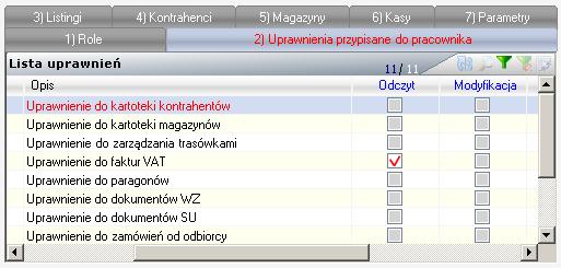 Role pełnią bardzo ważną funkcję w przypadku Firm z dużą ilością pracowników podzielonych na działy lub grupy.