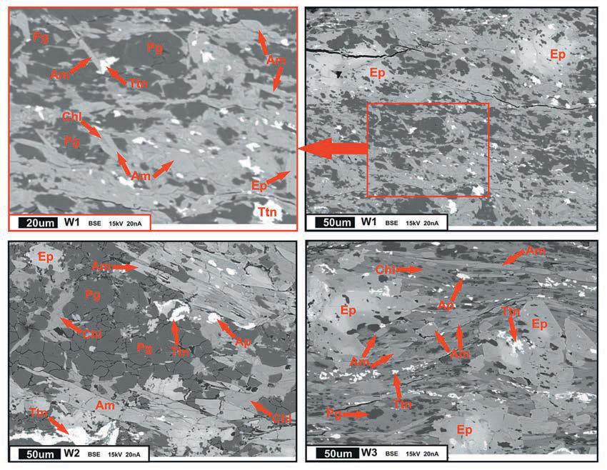 WYNIKI BADAŃ PETROGRAFICZNYCH MATERIAŁÓW KAMIENNYCH ko przekraczających 0,1 mm (zwykle poniżej 0,04 mm).