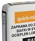 Systemy ociepleń Zaprawy do systemu ociepleń z płytką LOBATHERM P RKS Zaprawa klejąca w systemie ociepleń quick-mix LOBATHERM P Zaprawa do przyklejania płyt izolacyjnych z wełny mineralnej i