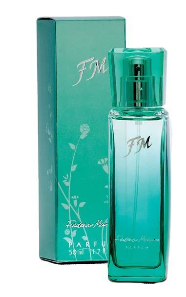 PERFUMY DAMSKIE 50 ml FM 146 Charakter: przepojony słodyczą, tajemniczy Nuta głowy: frezja, jabłko, pieprz jamajski Nuta serca: fiołek, hibiskus, róża, bez Nuta bazy: labdanum, drzewo sandałowe,