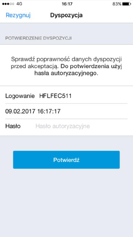 Android ios Po pozytywnej weryfikacji Użytkownik zostanie zalogowany do. Uwaga! Jeżeli prezentowane dane logowania nie są poprawne należy użyć opcji REZYGNUJ w aplikacji db Token.