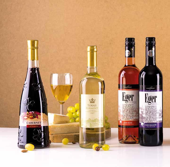 Sery i owoce idealne do wina Tokaji Furmint rodzaj: białe półsłodkie kraj: Węgry cena jedn. 13,32 zł/l 11,99 zł 9,99 Eger Egri Rose rodzaj: różowe kraj: Węgry cena jedn.