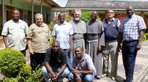 Asystent generalny AFRICAN FEDERATION OF CONVENTUAL FRANCISCANS AFCOF Fra Tadeusz ŚWIĄTKOWSKI Wizytacja generalna w Zambii W dniach od 1 lutego do 26 marca 2012 r., asystent generalny ds.