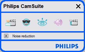 6.3 Menu ustawień obrazu Umożliwia optymalizację jakości obrazu. Kliknij przycisk w panelu sterowania Philips CamSuite, aby otworzyć menu ustawień obrazu. 6.3. Powiększenie cyfrowe Umożliwia zbliżenie obiektu.
