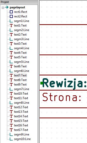 Pl_Editor 18 / 25 8 Panel lewy Panel lewy pokazuje pełną listę elementów składających się na układ strony.