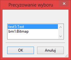 Pl_Editor 22 / 25 Jeśli z miejscu kliknięcia będzie więcej niż jeden