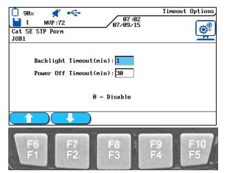 VEMCO SP. Z O.O. - INSTRUKCJA OBSŁUGI TESTERA KABLI LANTEK III 16 2.1.3. Klawisze funkcyjne F1 do F10 Klawisze funkcyjne F1 do F5 posiadają podwójne funkcje (F6 do F10).