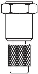 Materiał NBR 1537857 Rozmiar gwintu G ¼ A ISO1179-2 (przedtem DIN 3852-E) 08/2016 PL based on 01/2017 EN