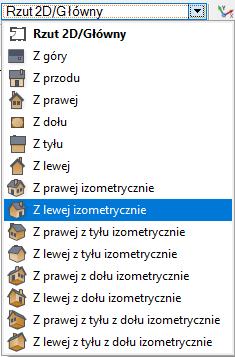 Zmieniamy widok projektu w środowisku roboczym.