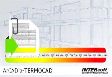 Nowości w ArCADia-TERMO Nowy program ArCADia-TERMOCAD 7 został wzbogacony o innowacyjne funkcjonalności w porównaniu do swojego poprzednika ArCADiaTERMO.