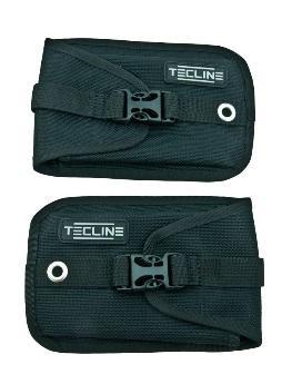 pockets for Side Mount - Tecline Kieszeń balastowa lewa z ruchomym d-