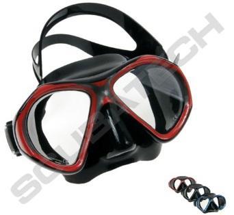 silikon, niebieska ramka 37022-1 Mask Vision, clear