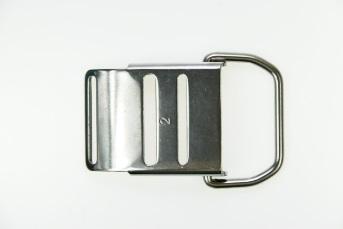 50 mm nierdzewna S- TECH 87031-1 Weight belt buckle 50 mm Stainless