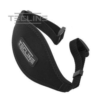 do maski z klamrami - TecLine T05100 Neoprene mask strap with buckles - TecLine logo