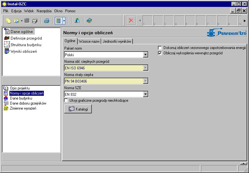 Lekcja 3: Instal-therm 4 HC + Instal-OZC 4 2.