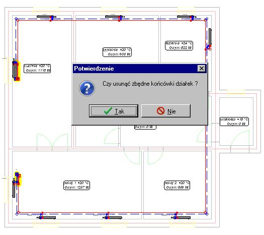 Lekcja 1: Instal-therm 4 HC 5. Wybieramy z menu głównego Elementy polecenie Automatycznie podłącz odbiorniki.