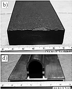 . Cu coath () galvanically deposited on surface of a graphite electrode () (a, z aluminium PA8, należy wziąć pod uwagę głównie możliwość zapewnienia odpowiedniej przyczepności warstwy do podłoża
