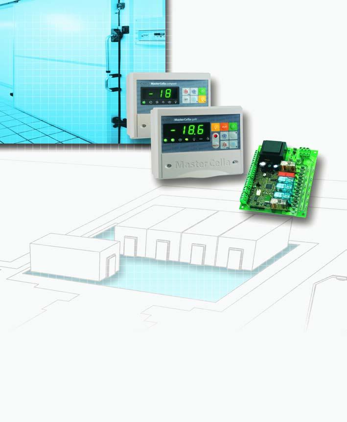 Typoszereg MasterCella Jest to typoszereg sterowników przeznaczonych dla komór chłodniczych.
