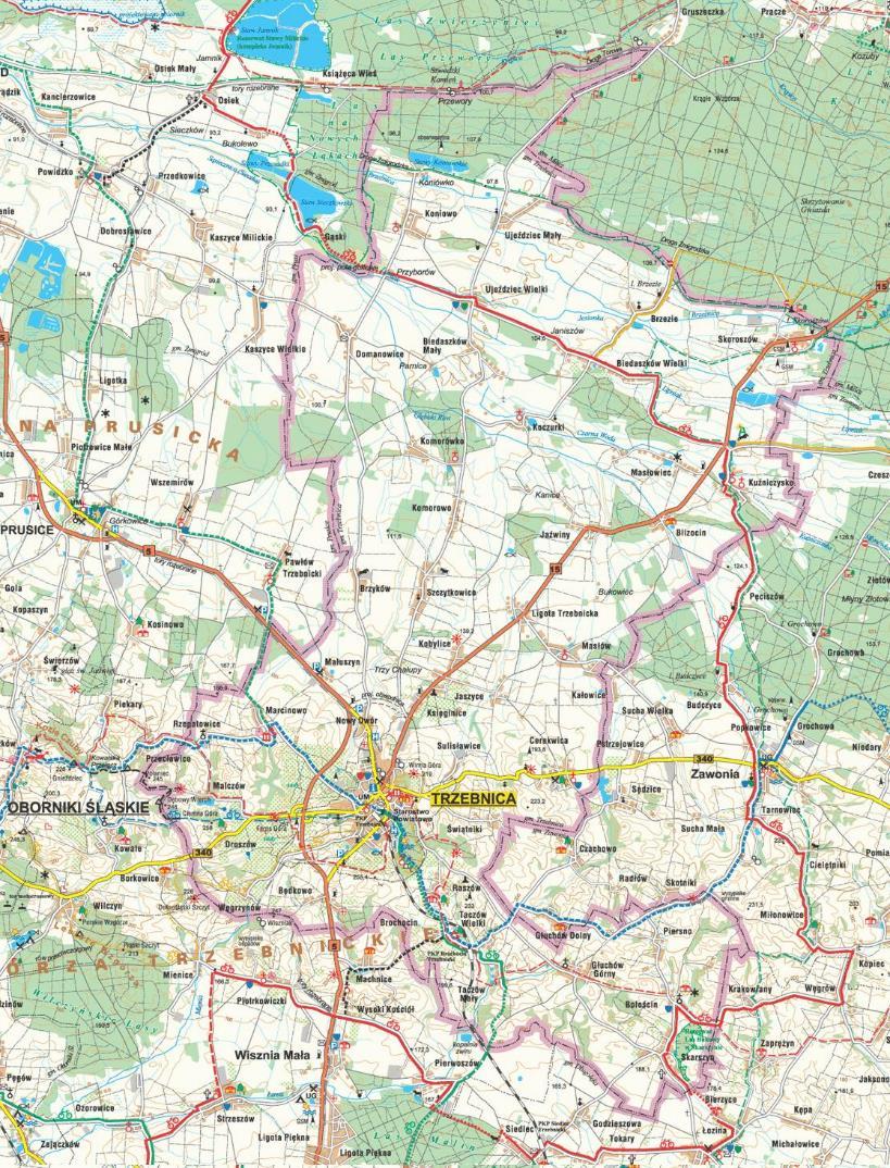 Mapa 3 Źródło: www. trzebnica.