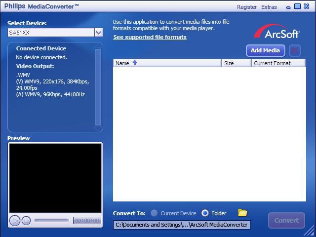 3.6 Przesyłanie filmów Ważne Jeżeli pliki wideo są zabezpieczone DRM na komputerze, należy odtworzyć przynajmniej jeden plik w Windows Media Player przed przeniesieniem plików do odtwarzacza za