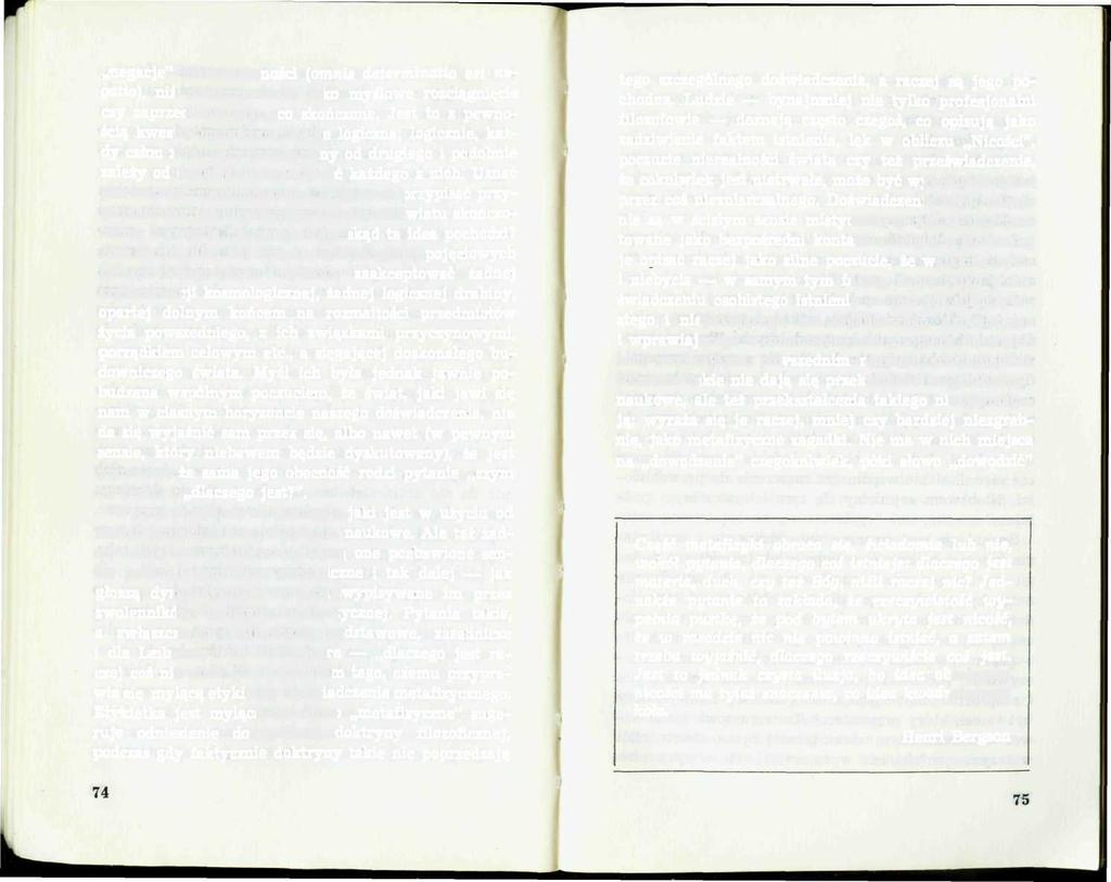 negacje" nieskończoności (omnis determinatio est negatio), niż nieskończoność jako myślowe rozciągnięcie czy zaprzeczenie tego, co skończone.