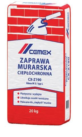 Warunki wykonania Prace wykonywać przy temperaturze otoczenia od +5 C do +30 C. Nie dodawać innych substancji. Świeży mur chronić przed nadmiernym przesuszeniem i zawilgoceniem.