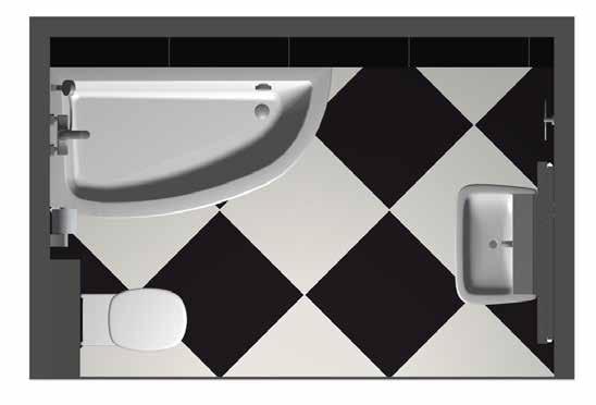 Wsparcie trade-marketingowe Standardy Boxów Black Glamour 1 Asortyment 2D WHITE glossy 29 x 59,3 BLACK glossy 29 x 59,3 BLACK GLAMOUR inserto