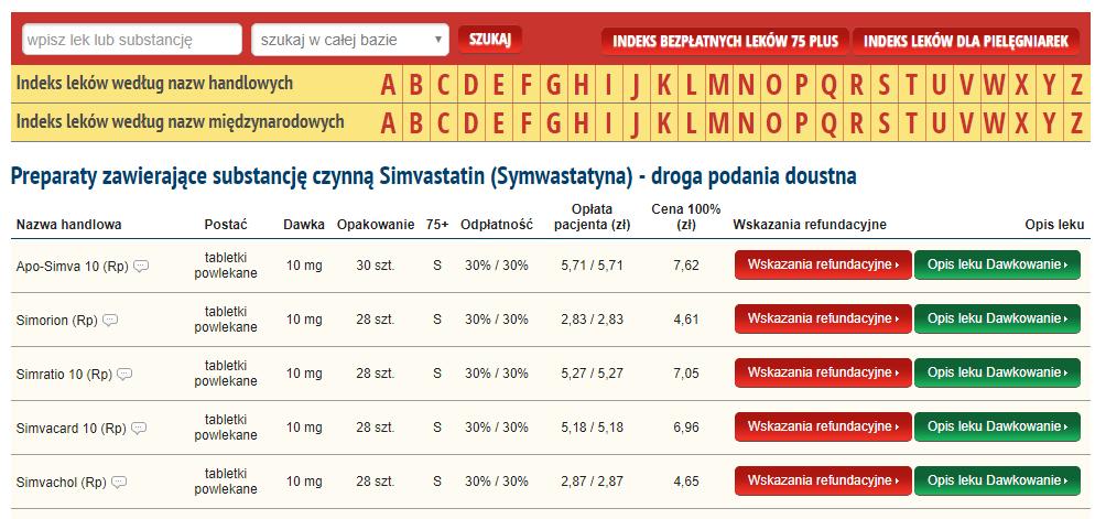 [3/37] Apteki internetowe Ponadto w aptece należy pytać o zamienniki (lek o tej samej nazwie międzynarodowej, dawce, postaci farmaceutycznej i o tym samym wskazaniu terapeutycznym) i leki generyczne