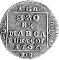 srebrne 1767, 10 groszy miedzianych 1793,