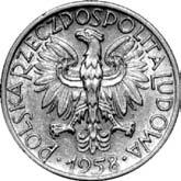2 z ote 1958, Warszawa, moneta wybita