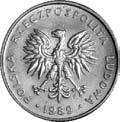 1 z oty 1980, Warszawa, moneta wybita