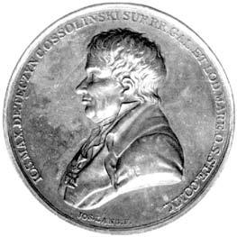 medal autorstwa Teodora To stoja wybity w 1828, z okazji 250 rocznicy otwarcia