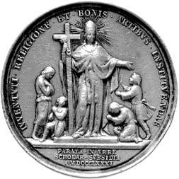 WATYKAN *805. medal papie a Klemensa X 1670-1676 bez daty sygn.