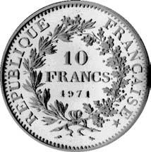 5 franków 1854, Pary, Fr.