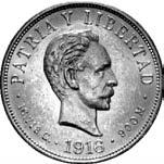 4 pesos 1915, Fr. 5, z oto, 6,68 g.