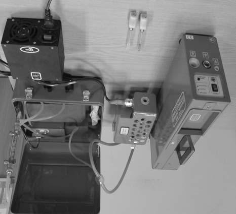 Rys. 2. Spektrometr do oznaczania zawartoœci rtêci Lumex RA-915+ wraz z przystawk¹ RP-91C Fig. 2. Mercury spectrometer Lumex RA-915+ with the additional setup RP-91C 2.