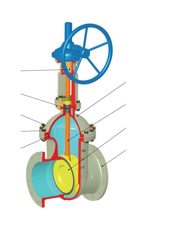 ZASUWA Z TRZPIENIEM WZNOSZONYM RISING STEM GATE VALVES TYP / TYPE S33.