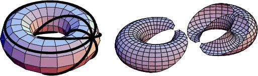 W przypadku ciała liczb zespolonych C krzywa eliptyczna dana równaniem (17) jest powierzchnia Riemanna (jednowymiarowa rozmaitościa zespolona) genusu g = 1 czyli torusem.