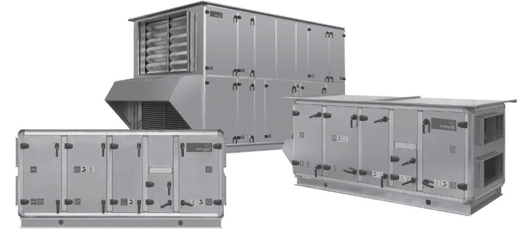 Komfovent KASIK Centrale wentylacyjne Centrale wentylacyjne KASIK to urządzenia przeznaczone do zastosowania w projektach o szczególnych wymaganiach mogą być wyposażone w system odzysku ciepła lub