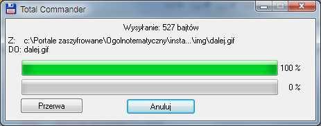 Alternatywny sposób za pomocą bezpłatnego programu FileZilla: W polu serwer wpisz nazwę serwera FTP np. ftp.galeriaportali.