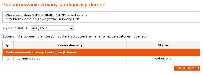 Pamiętaj, aby odczekać od 1h do 24h po wykonaniu takiej operacji zanim