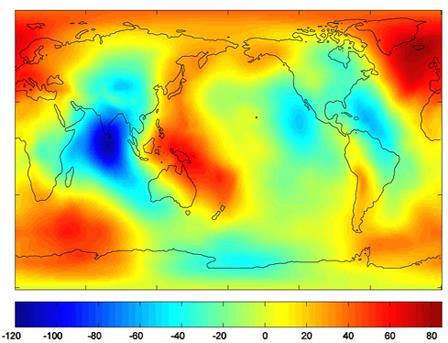 Definicja geoidy Powierzchnia ekwipotencjalna pola grawitacyjnego Ziemi, uzyskana w drodze