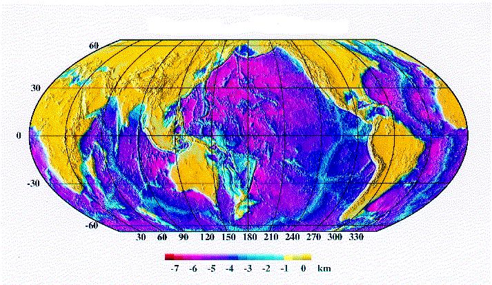 Globalna topografia dna