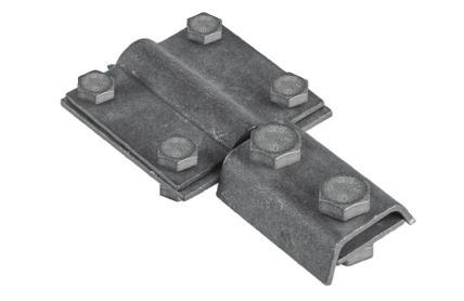 onnectors are made from 2 mm thick, hot-dip galvanized, steel plates. For connections are used M8 and M6 screws. R.8006 R.8060 R.