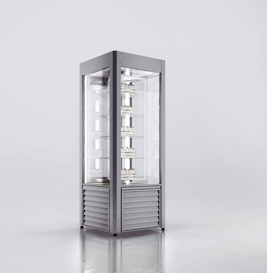 SCA Antila EN STANDARD FITTINGS USE DO UŻYTKU STORAGE PRZECHOWYWANIE integral condensing unit fan-assisted refrigeration side glazed glass, hinged doors rotated