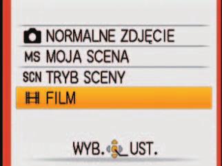 Rejestrowanie często używanych scen [MOJA SCENA] Tryb nagrywania: W trybie można zarejestrować często używany tryb sceny.